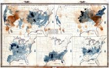 Statistic Map 3, Iowa 1875 State Atlas